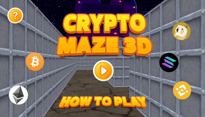 Crypto Maze 3D Html5 Game